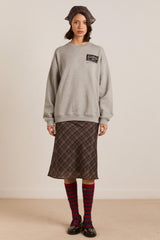 dm general store sweatshirt- grey marl