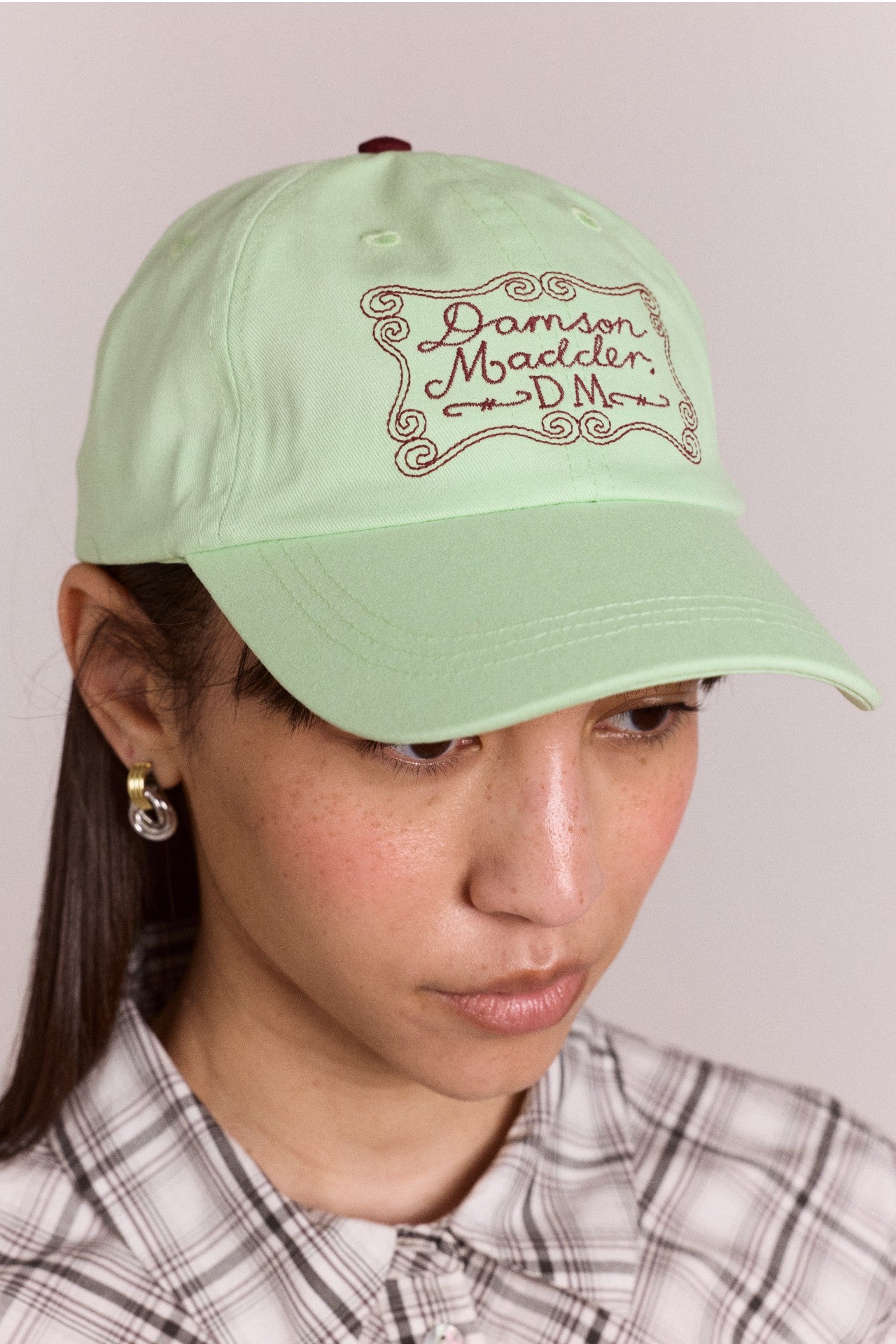 damson madder cap - mint