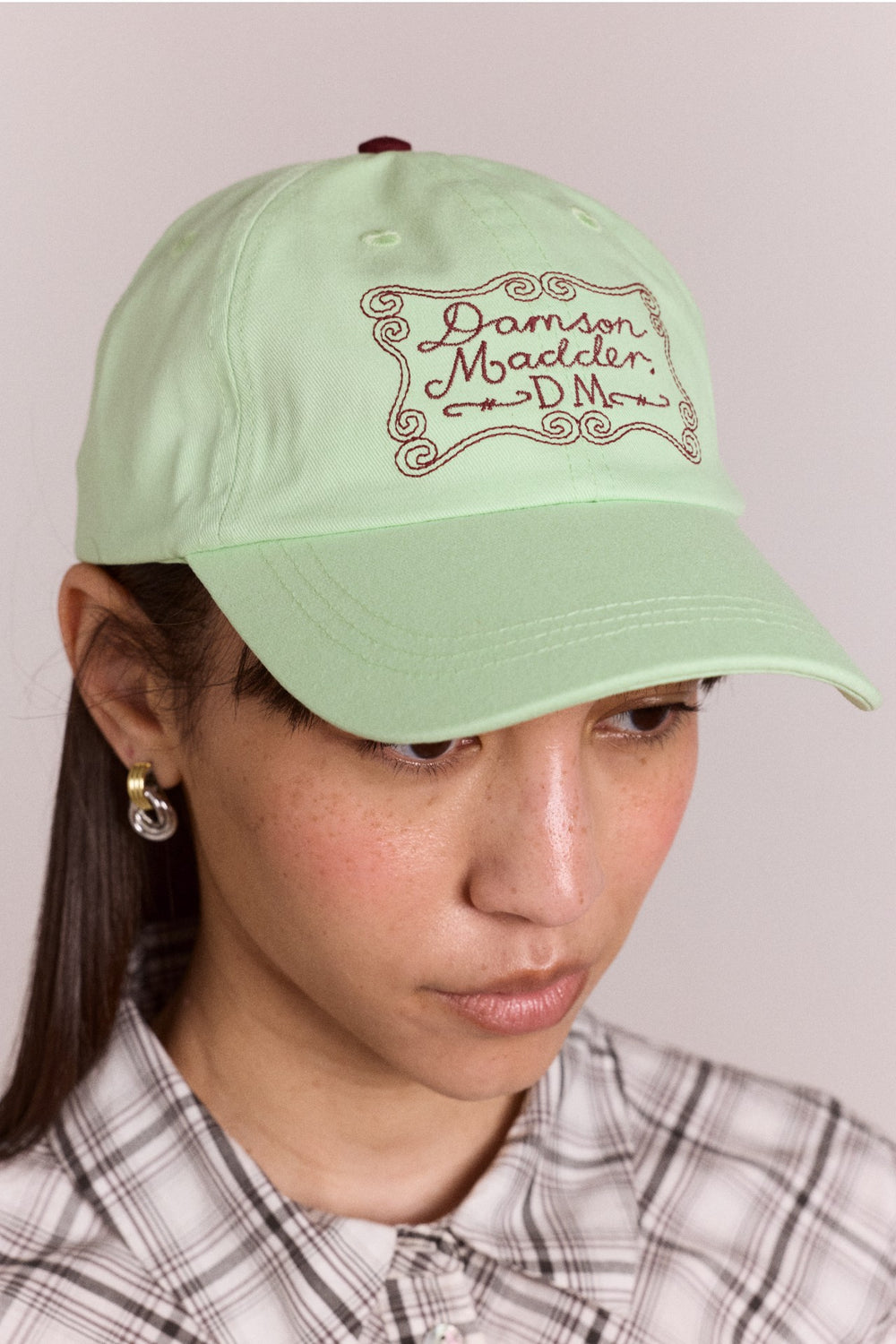 damson madder cap - mint