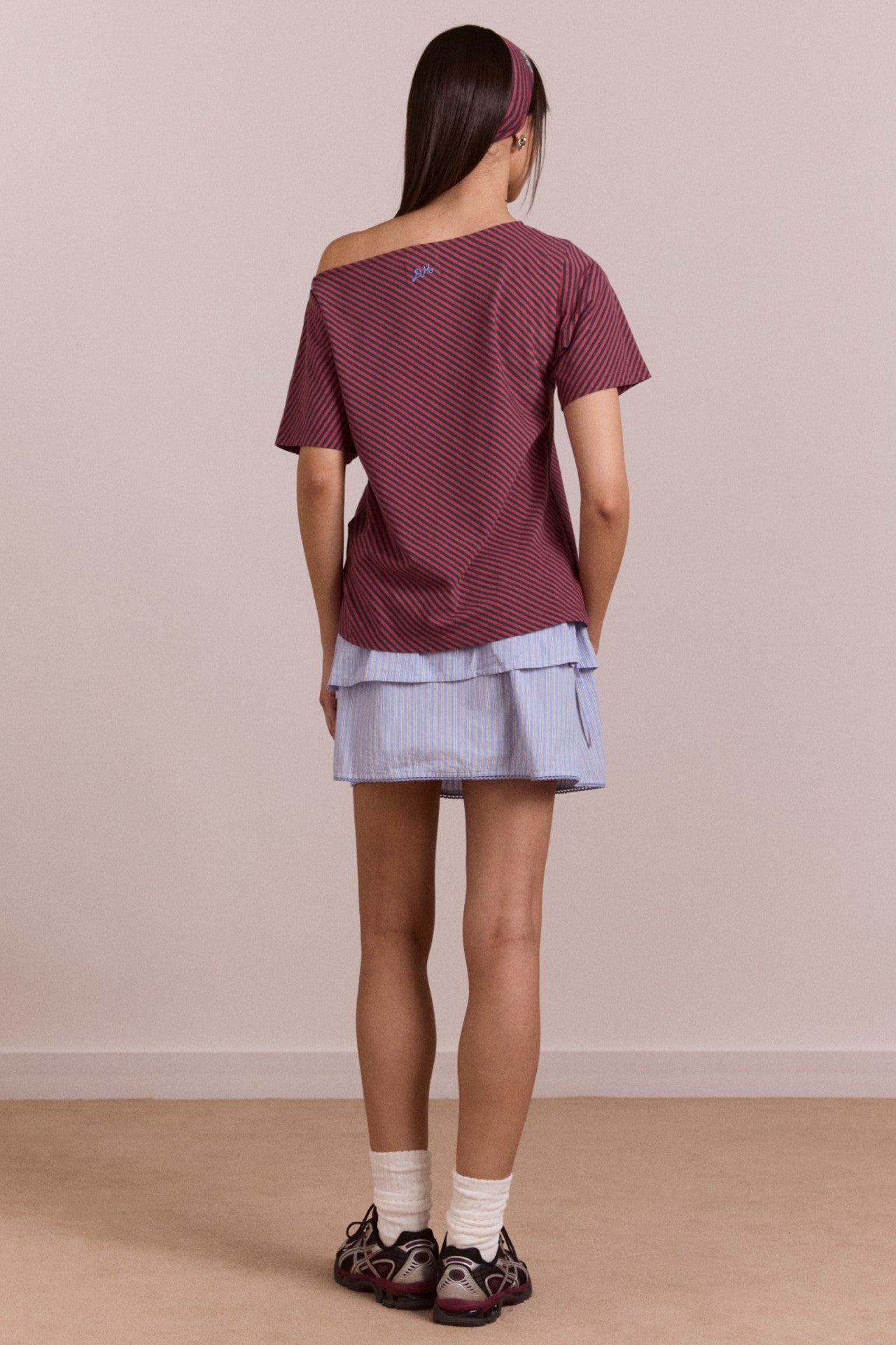 reece tee - red stripe