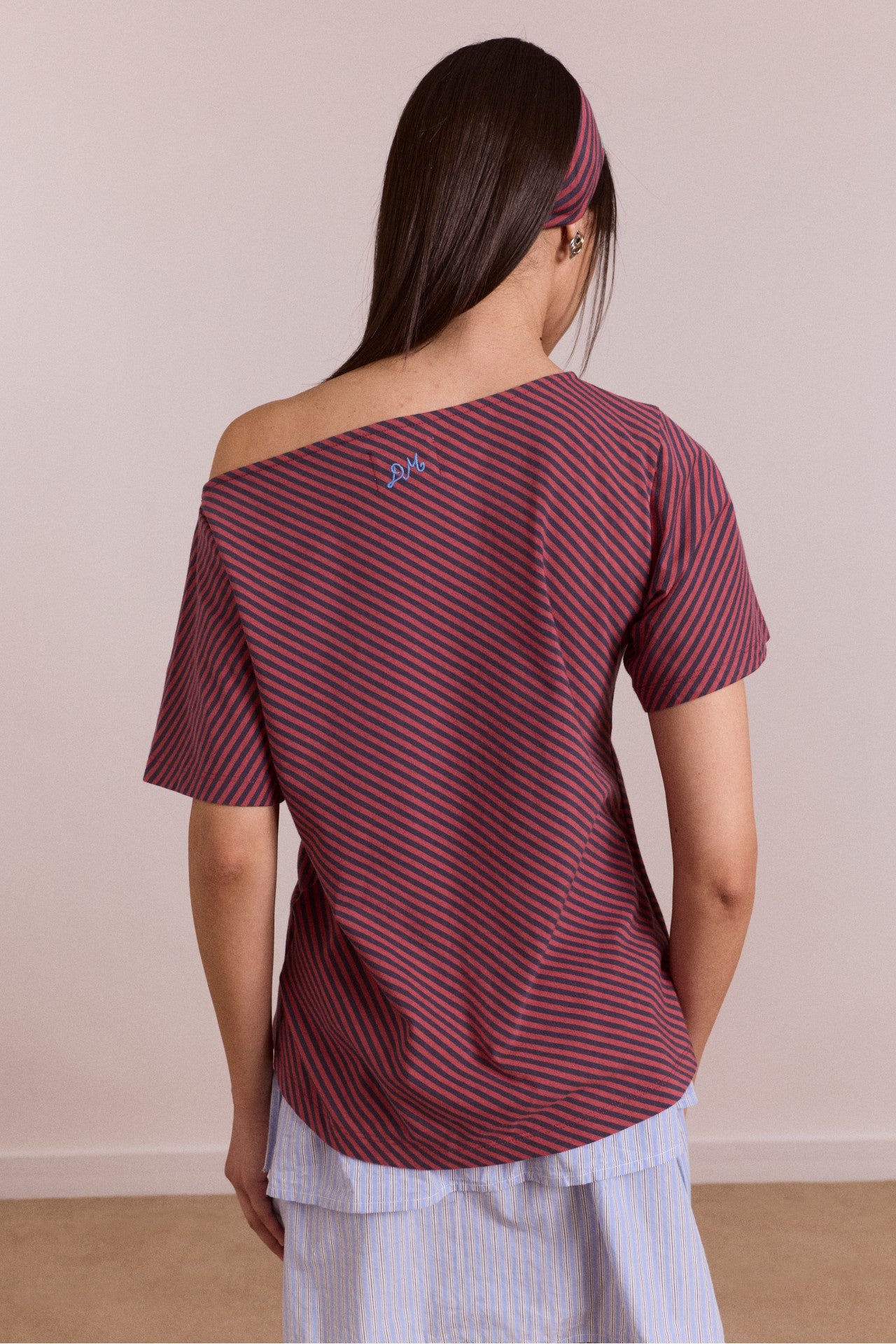 reece tee - red stripe