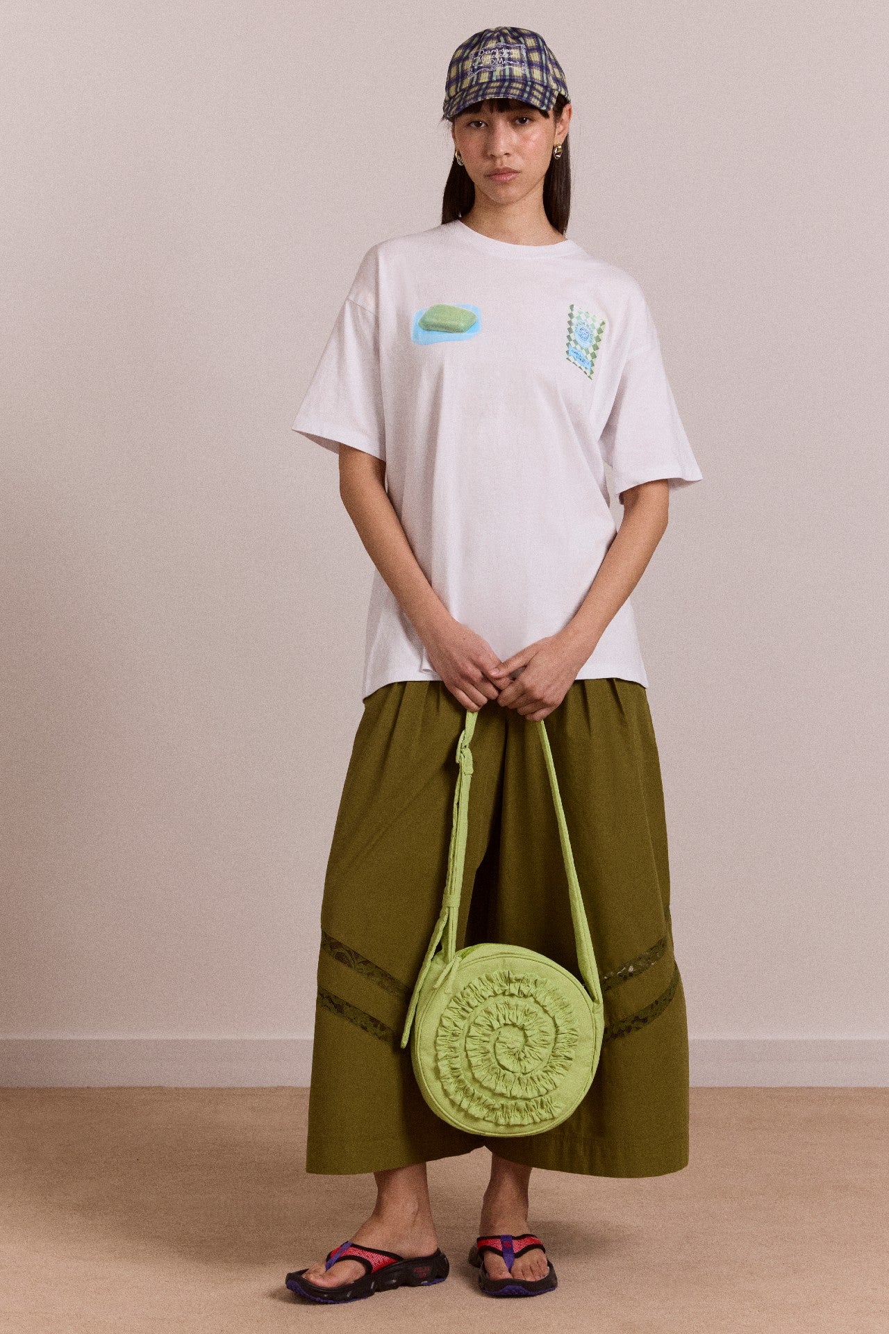 savon graphic tee - white