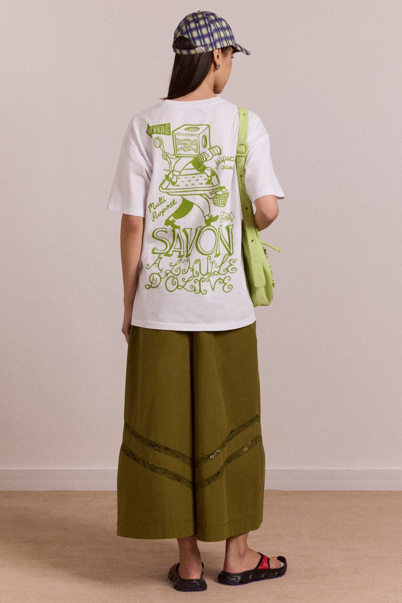 savon graphic tee - white