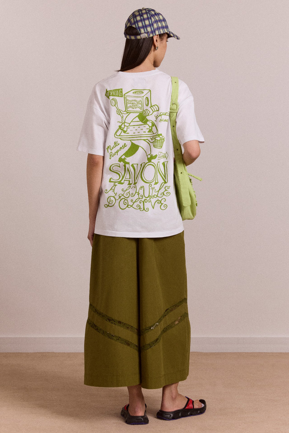 savon graphic tee - white