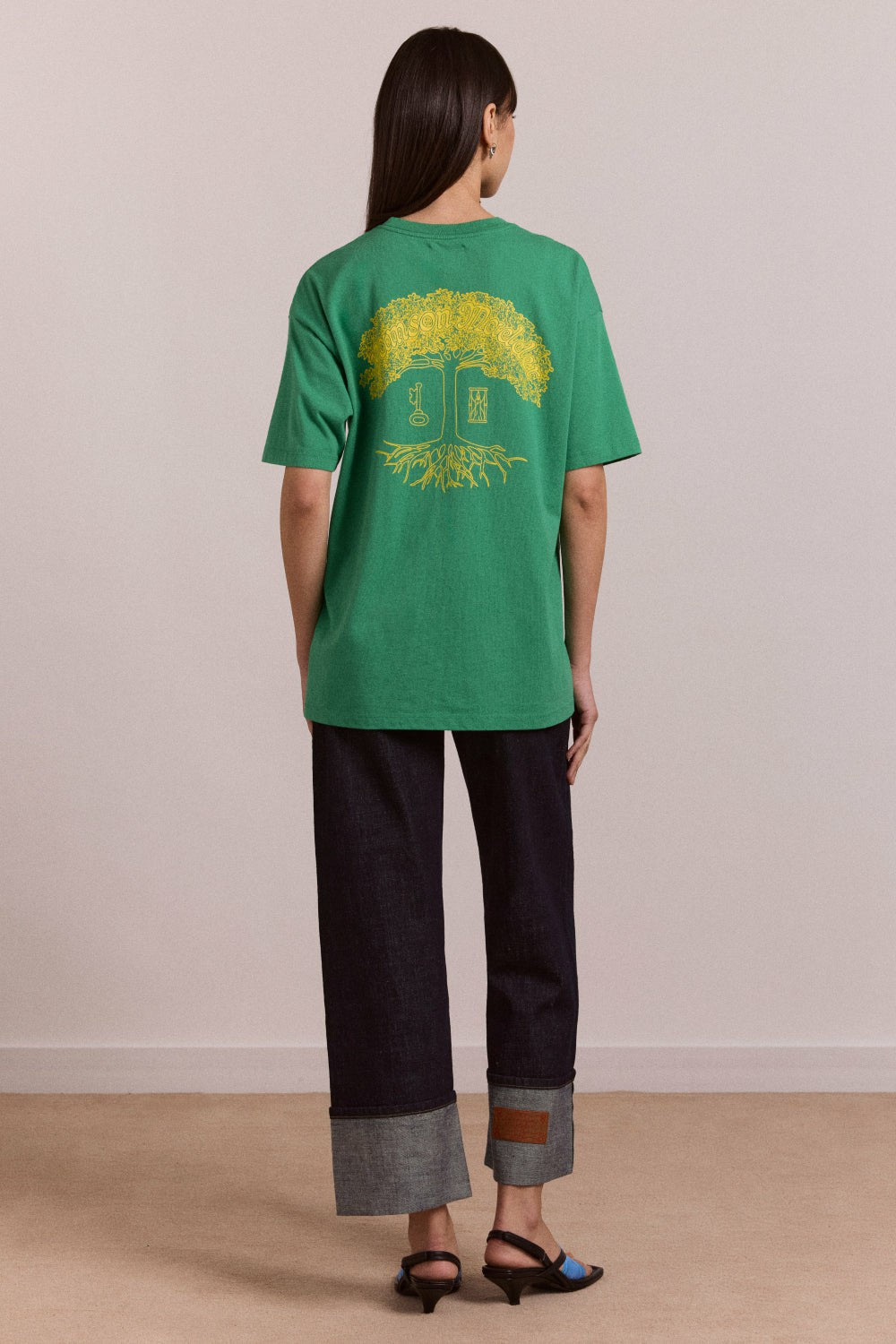daily rituals graphic tee - green