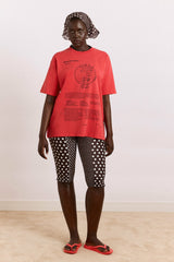 recipe with friends graphic tee - red