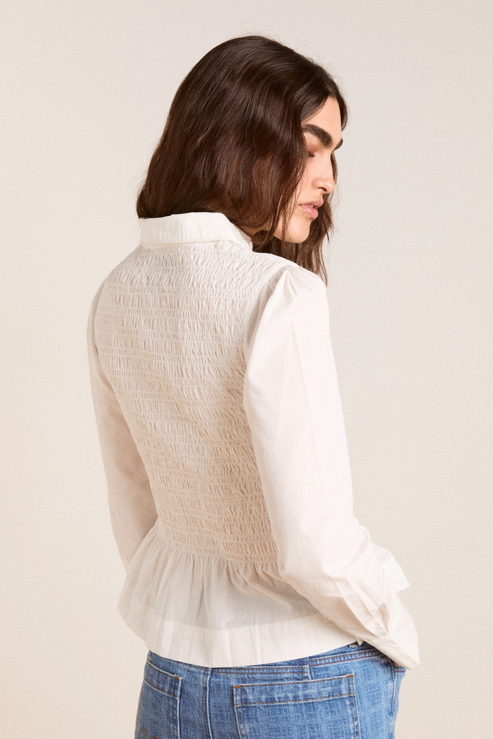 hazel shirt white