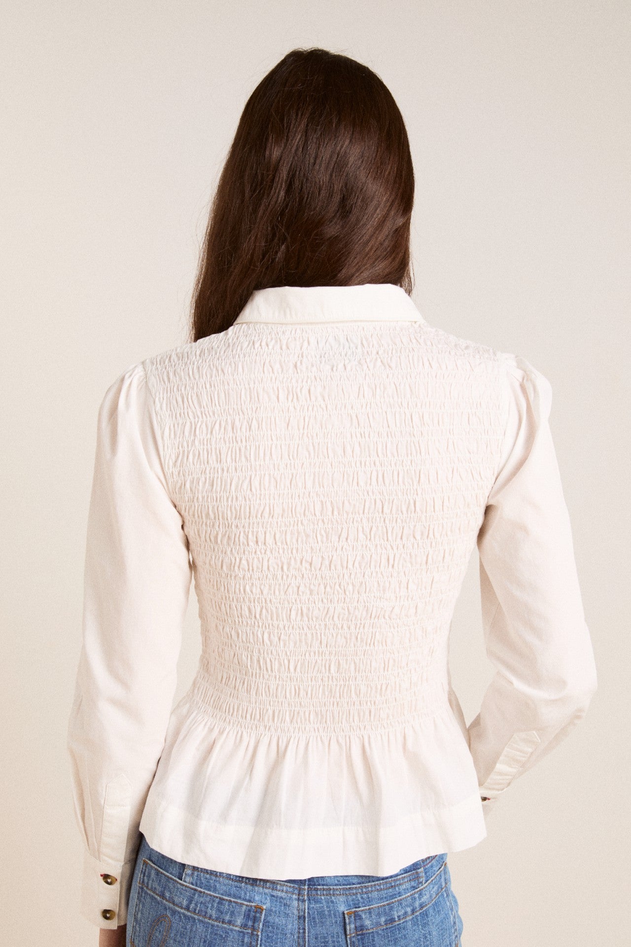 hazel shirt white