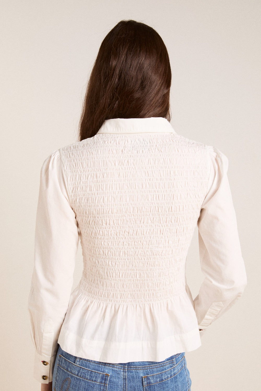 hazel shirt white