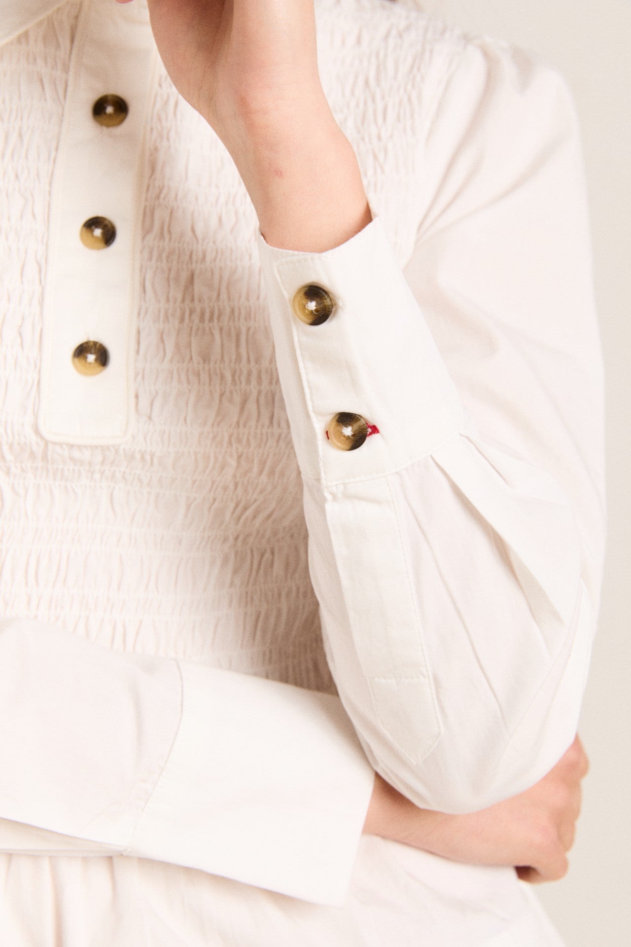 hazel shirt white