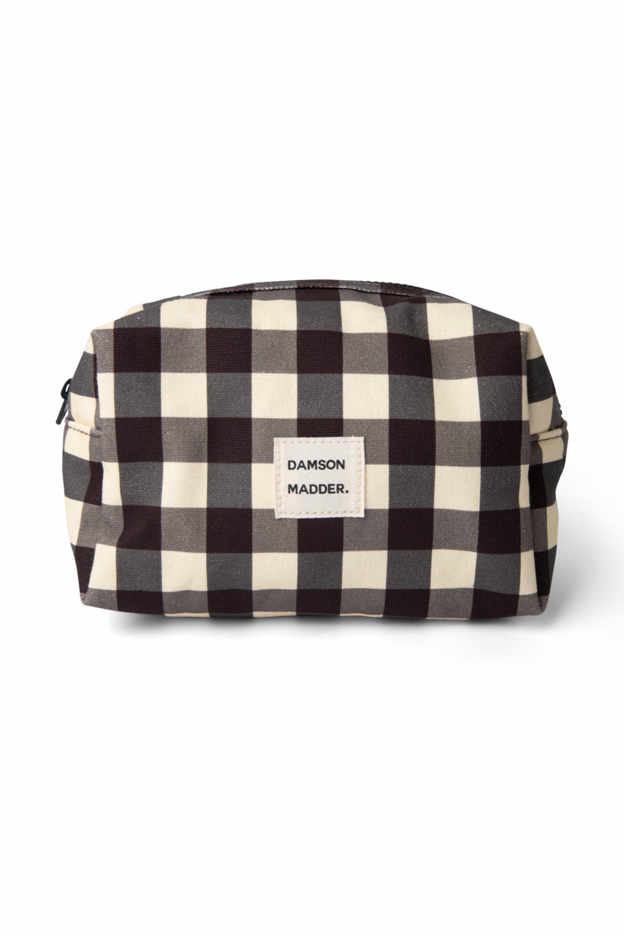 wash bag - butter gingham